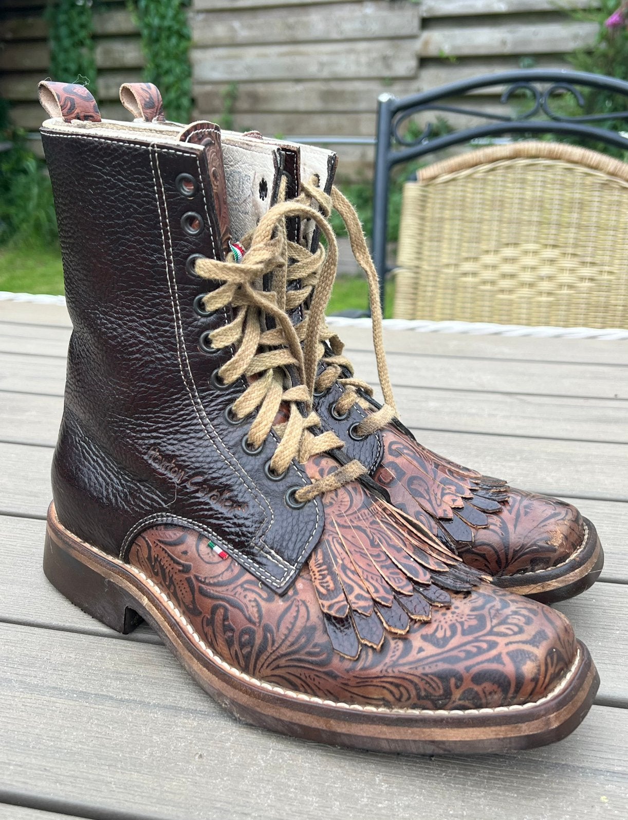 Custom made Hanton Cavalier lacer boots 38, Ophalen of Verzenden, Zo goed als nieuw, Overige disciplines