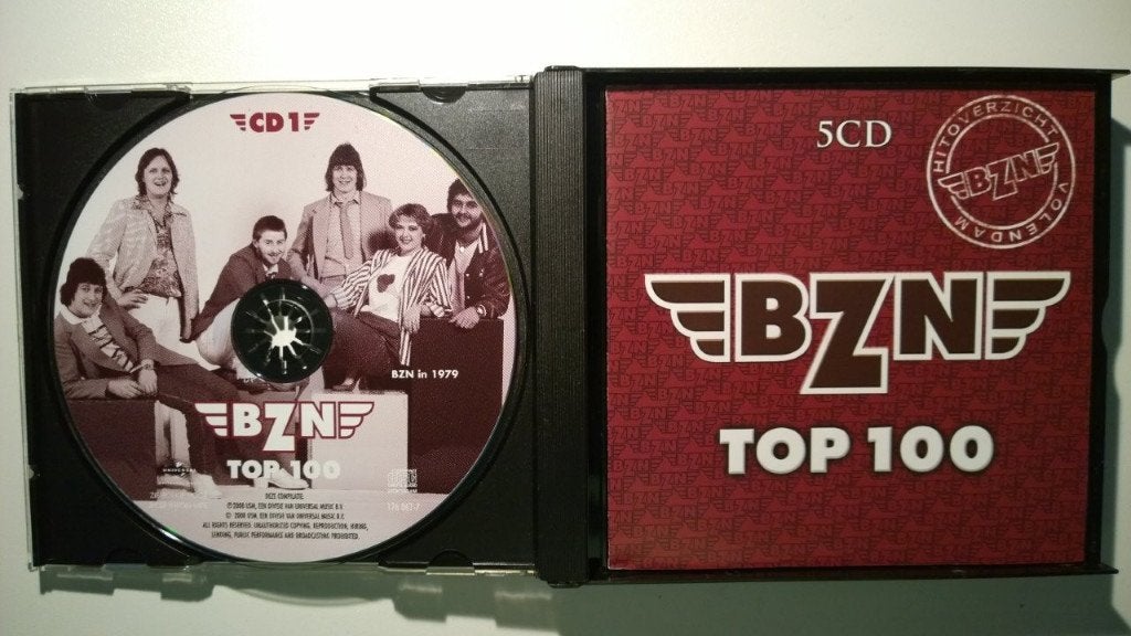 BZN - BZN Top 100 Hitoverzicht BZN Volendam (5 CD), Ophalen of Verzenden, 1980 - 1989, Zo goed als nieuw