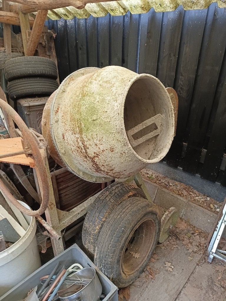 Betonmolen, Doe-het-zelf en Verbouw, Betonmolens, Ophalen, Gebruikt