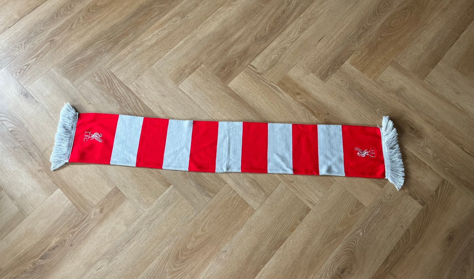 Sjaal liverpool en feyenoord x blijdorp, Ophalen of Verzenden, Zo goed als nieuw, Feyenoord, Vaantje of Sjaal