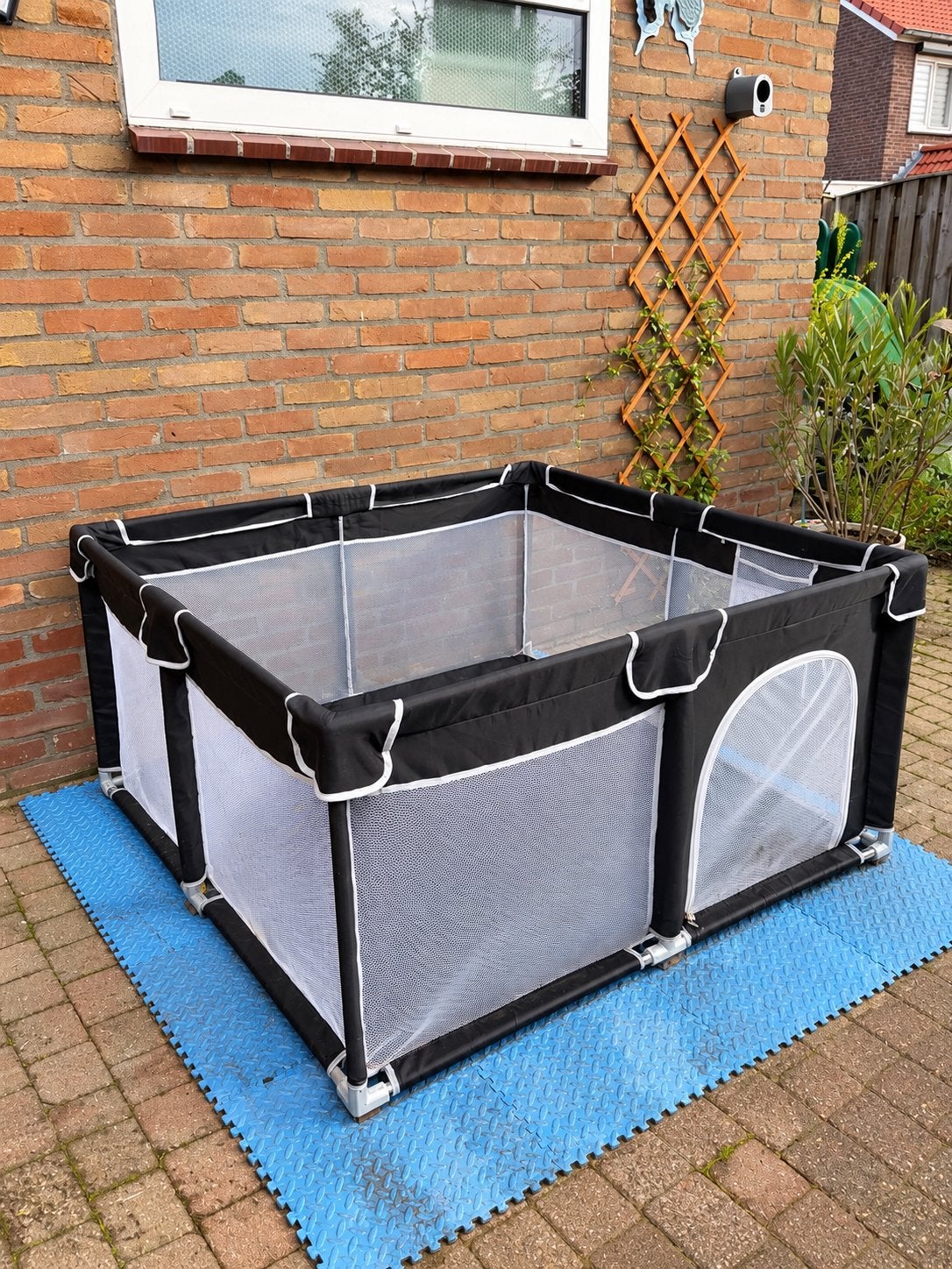 Baby speelbox 2mx2m - Veilig en Ruim Speelplezier, Ophalen of Verzenden, Gebruikt, Vierkant