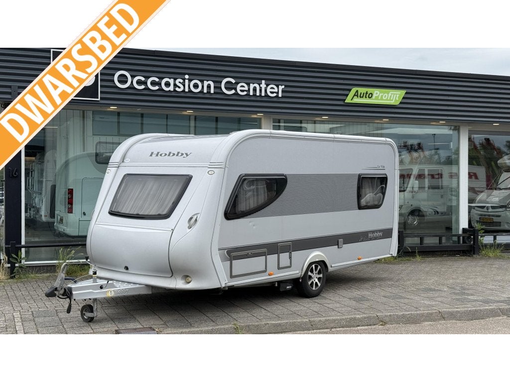 Hobby La Vita 455 UF MOVER DWARSBED LUIFEL!, Caravans en Kamperen, Caravans, Rondzit, Hobby, Bedrijf, 750 - 1000 kg