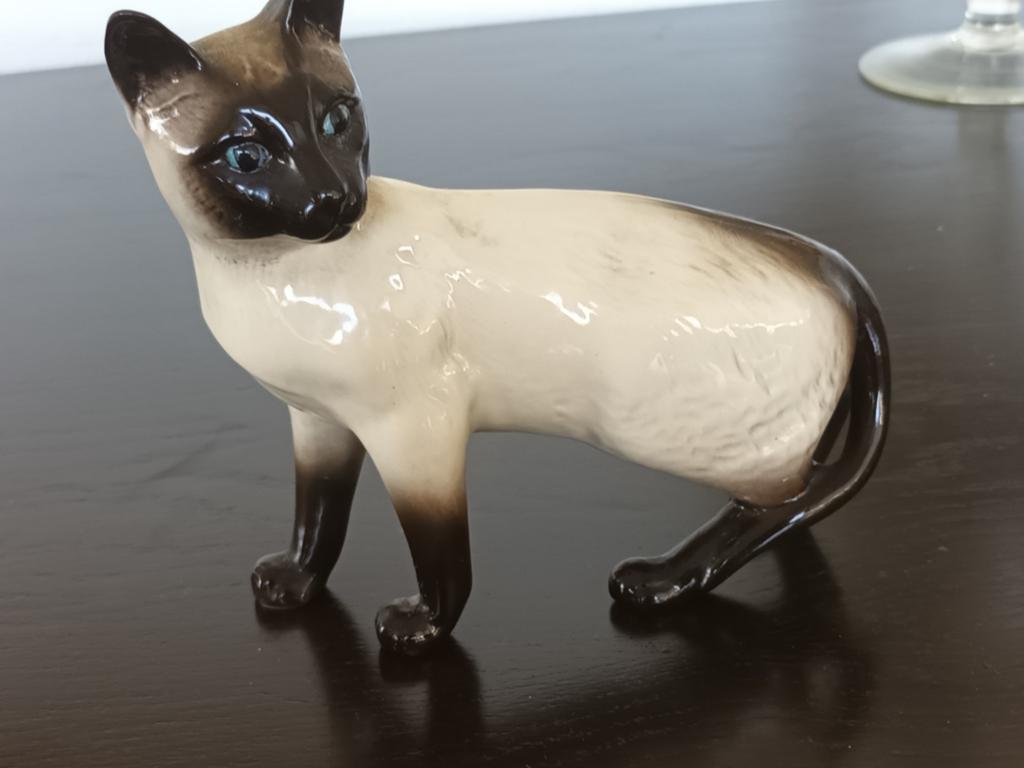 ENGELS KATTENBEELDJE, Verzamelen, Ophalen of Verzenden, Zo goed als nieuw, Beeldje of Figuurtje