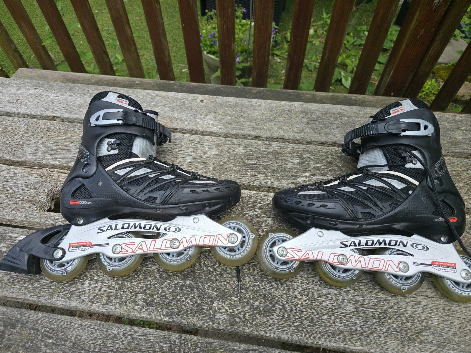 Salomon Inline Skates - Maat 42 2/3, Gebruikt, Heren, Inline skates 4 wielen, Salomon