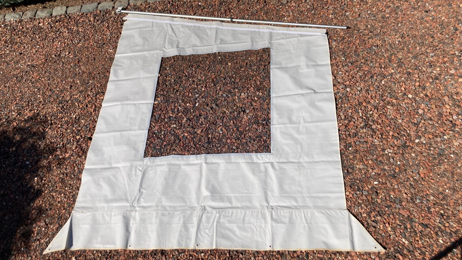 Te koop universele zijwand voor luifel, Ophalen, Gebruikt