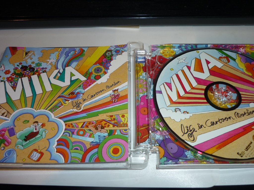 Mika de cd life in cartoon motion, Verzenden