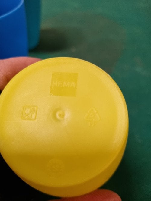 bekers hema 6 stuks, Antiek en Kunst, Ophalen of Verzenden