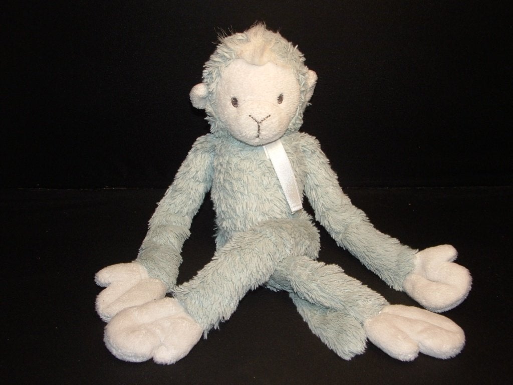 HAPPY HORSE AAP TEAL HANGING MONKEY NR2 PLUCHE, Ophalen of Verzenden, Nieuw, Overige typen