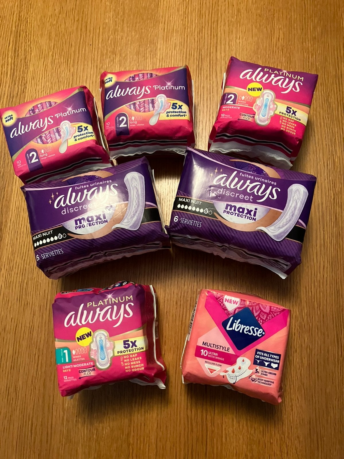 Te koop 7 pakken maand verband, Ophalen of Verzenden