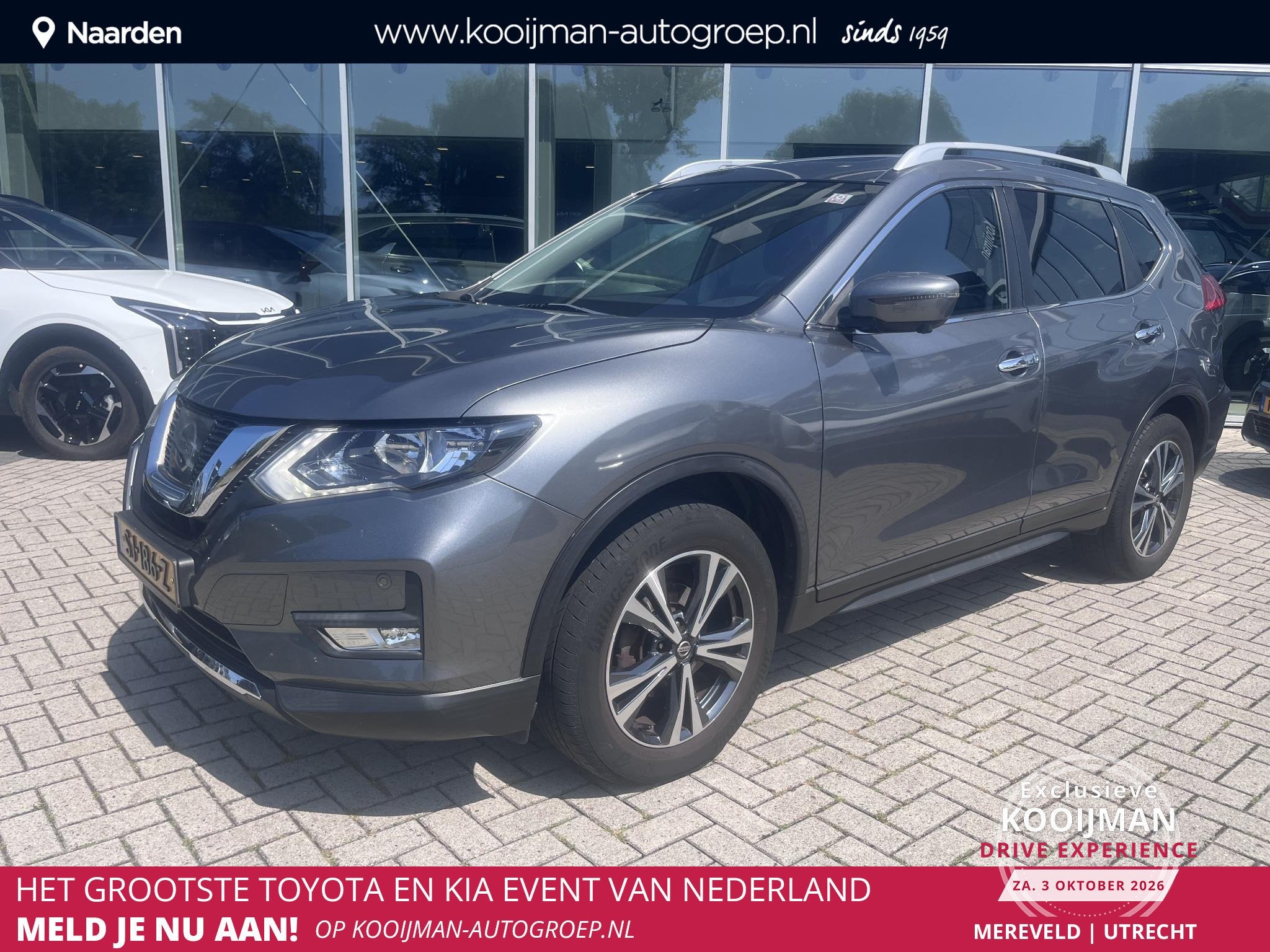 Nissan X-Trail 1.6 DIG-T N-Connecta, Auto's, Euro 6, 4 cilinders, 163 pk, Origineel Nederlands