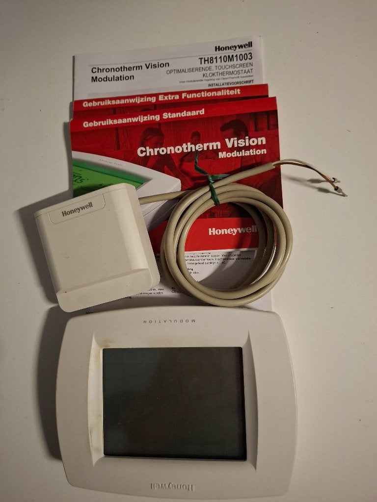 Honeywell Chronotherm, Minder dan 30 cm, Cv-ketel of Combi-ketel, Minder dan 60 cm, Ophalen of Verzenden