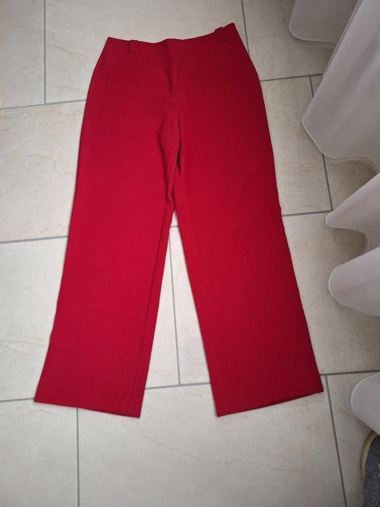 broek met wijde pijpen, Made in Italy, Ophalen of Verzenden, Zo goed als nieuw, Maat 36 (S)