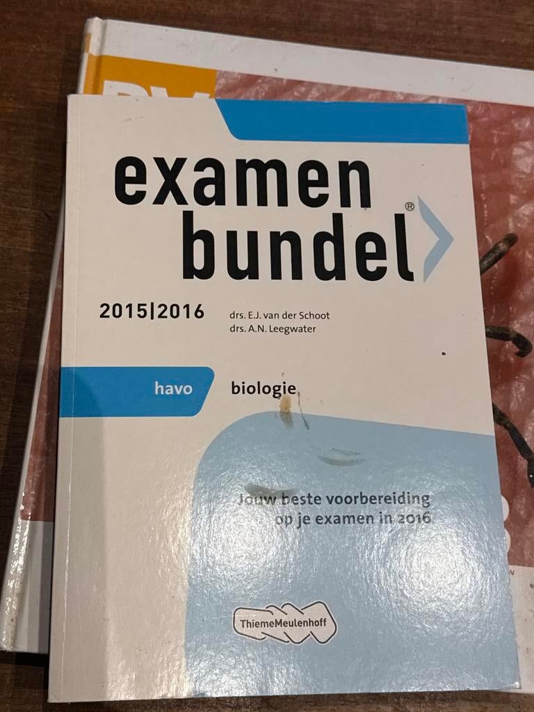 Examenbundel Biologie HAVO 2015/2016, Ophalen of Verzenden, Beta, Gelezen, HBO