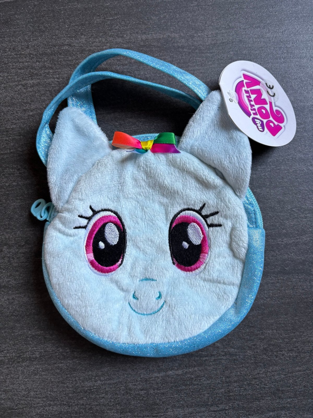 My Little Pony Rainbow Dash tasje - Nieuw met label, Ophalen of Verzenden, Nieuw, Blauw, Schoudertasje
