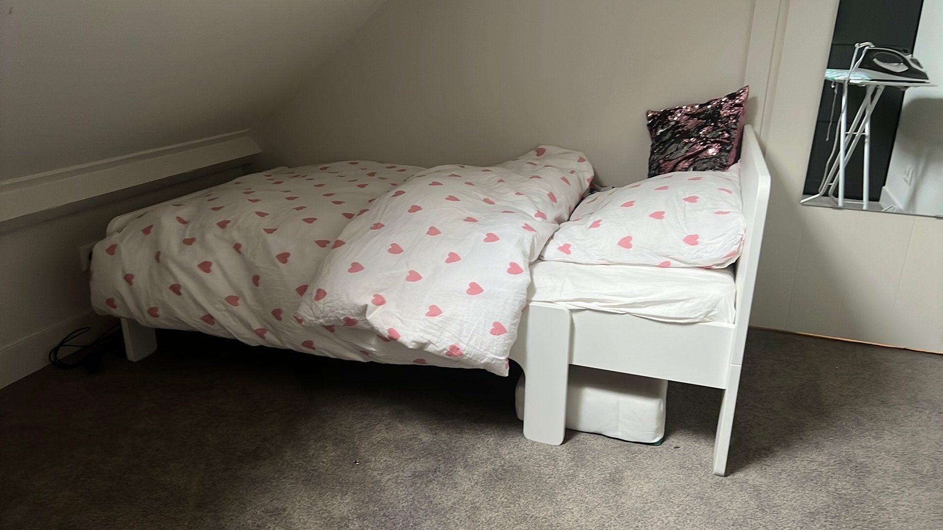 Meegroeibed ikea nieuw ., Ophalen, 70 tot 85 cm, Zo goed als nieuw, Lattenbodem