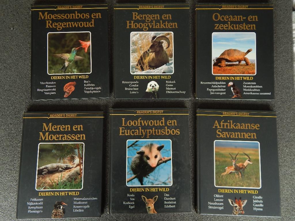 Serie Readers Digest natuurboeken, Boeken, Natuur, Ophalen, Zo goed als nieuw, Natuur algemeen