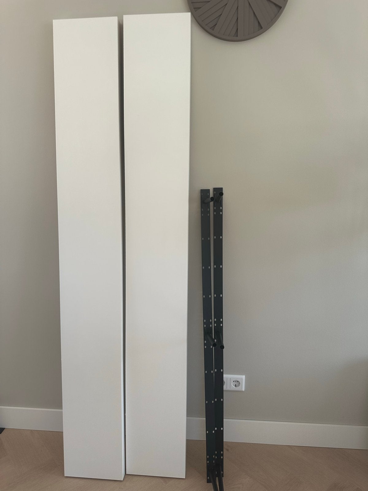 IKEA LACK 2x wandplank wit 190x26 cm, Huis en Inrichting, Ophalen, Zo goed als nieuw