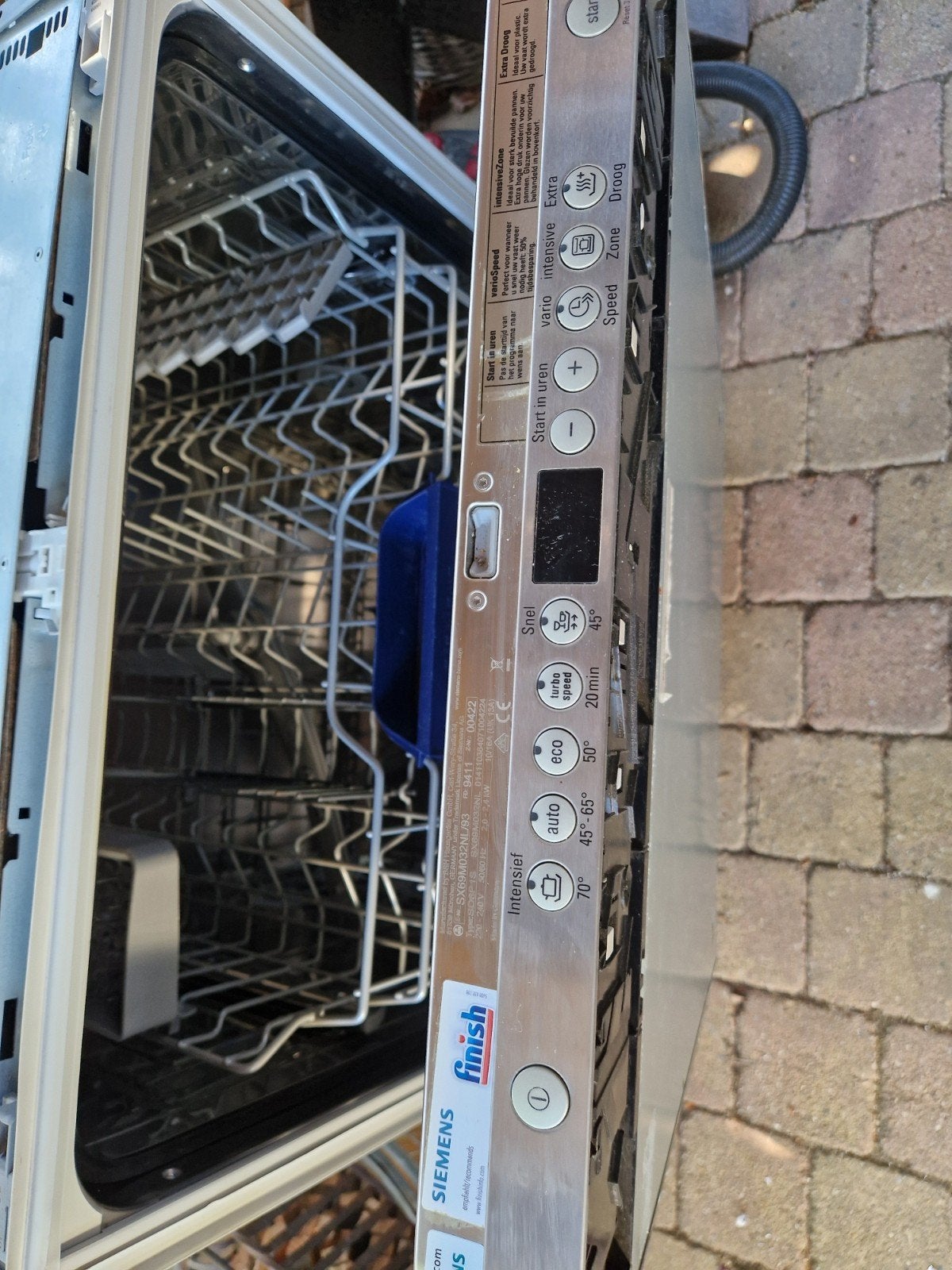 Siemens SX69M032NL Inbouw Vaatwasser XXL goede staat, Witgoed en Apparatuur, Vaatwasmachines, Ophalen, Gebruikt, Inbouw