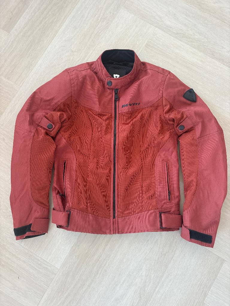 Rev’it motorjas eclipse rood maat 36, Motoren, Kleding | Motorkleding, Ophalen, Jas | textiel, Rev'it!, Dames