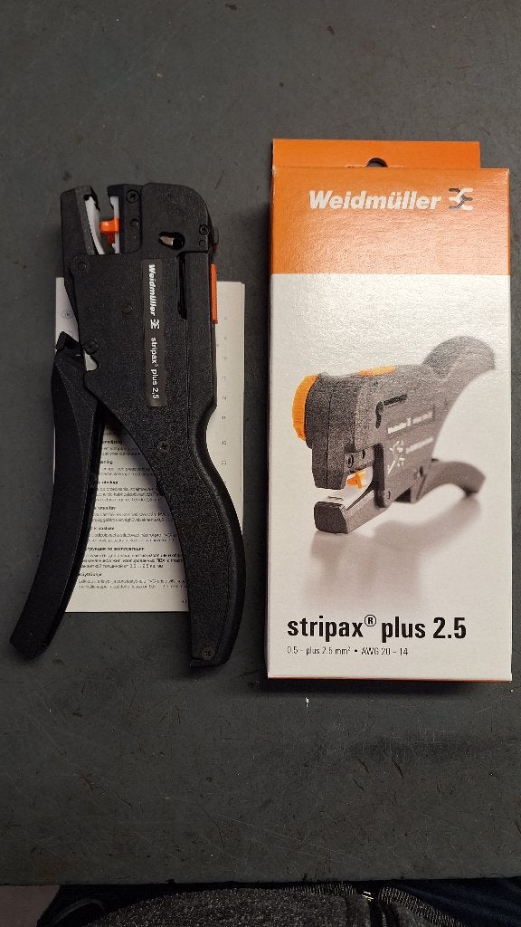 Weidmuller Stripax Plus 2.5 Striptang NIEUW!, Auto diversen, ., Nieuw, Ophalen of Verzenden, .
