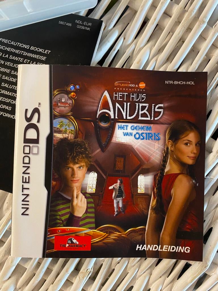 NINTENDO DS game Het Huis Anubis: Het Geheim van Osiris, Spelcomputers en Games, Games | Nintendo DS, Zo goed als nieuw, Puzzel en Educatief