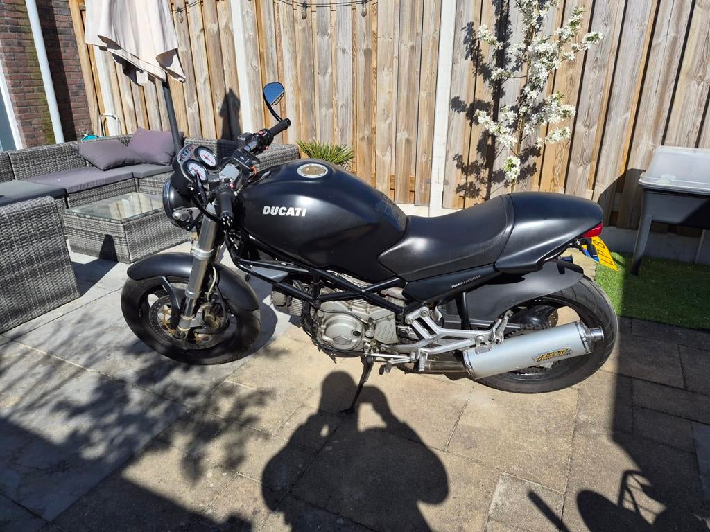 Ducati Monster Naked Bike, 2 cilinders, Sportuitlaat, Gebruikt, Particulier