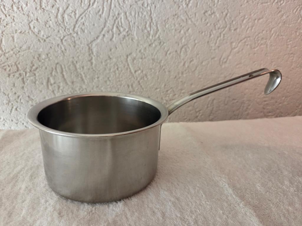 sauspannetje of steelpannetje RVS, Huis en Inrichting, Keuken | Potten en Pannen, Ophalen of Verzenden, Gebruikt, Rvs, Kookpan of Snelkookpan