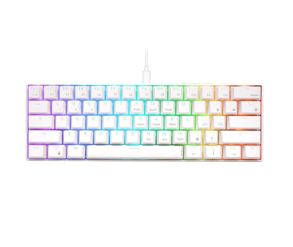 Royal Kludge RK61 - Gaming Keyboard Wit - Mechanisch