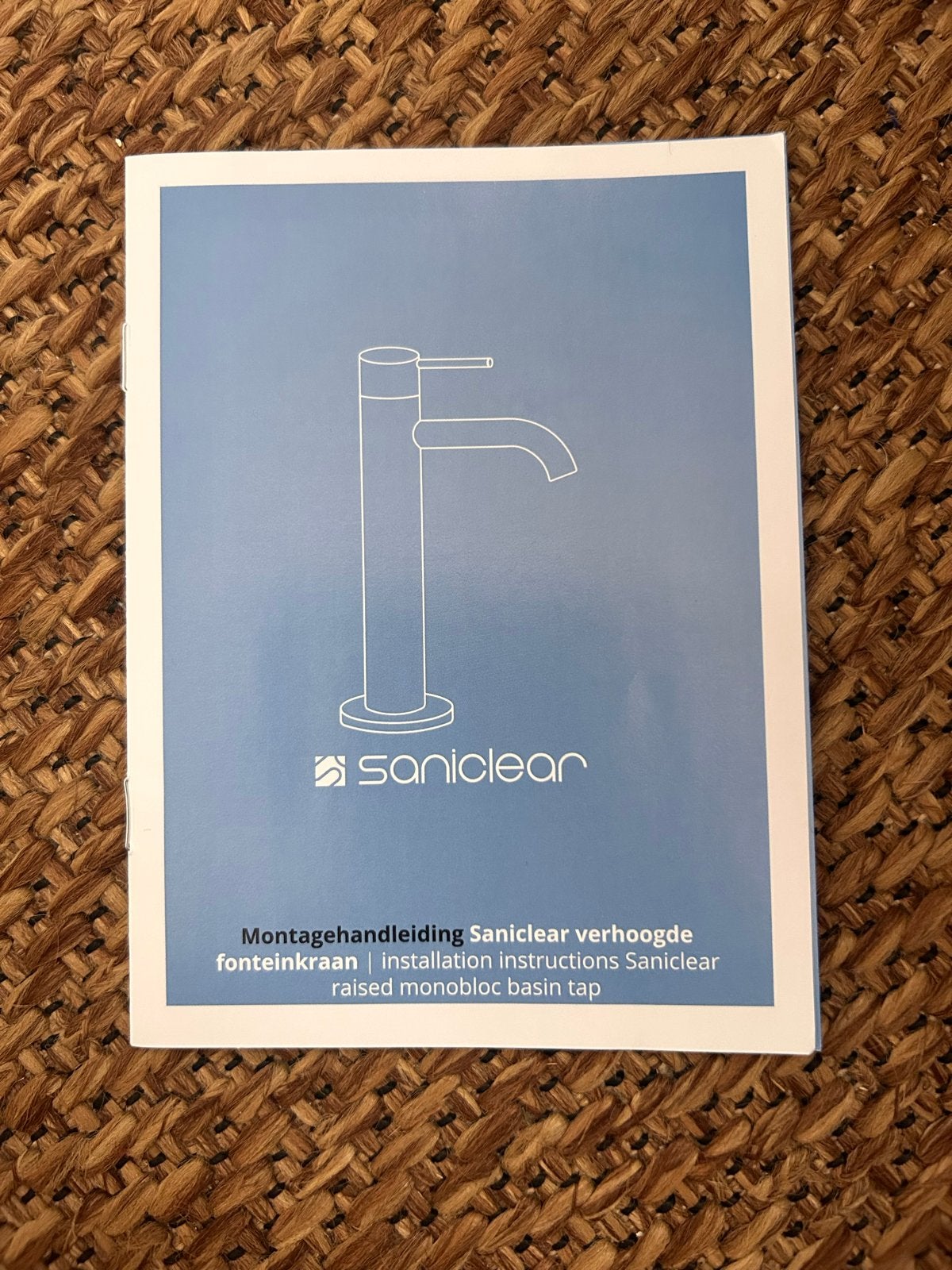 Saniclear Antieke Verhoogde Toiletkraan - Nieuw, Ophalen of Verzenden, Nieuw, Koper, Kraan