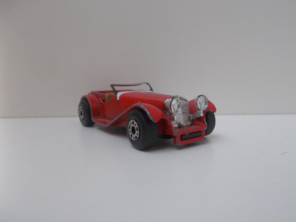 6192 Jaguar SS100 Lesney Matchbox, Ophalen of Verzenden, Gebruikt, Auto