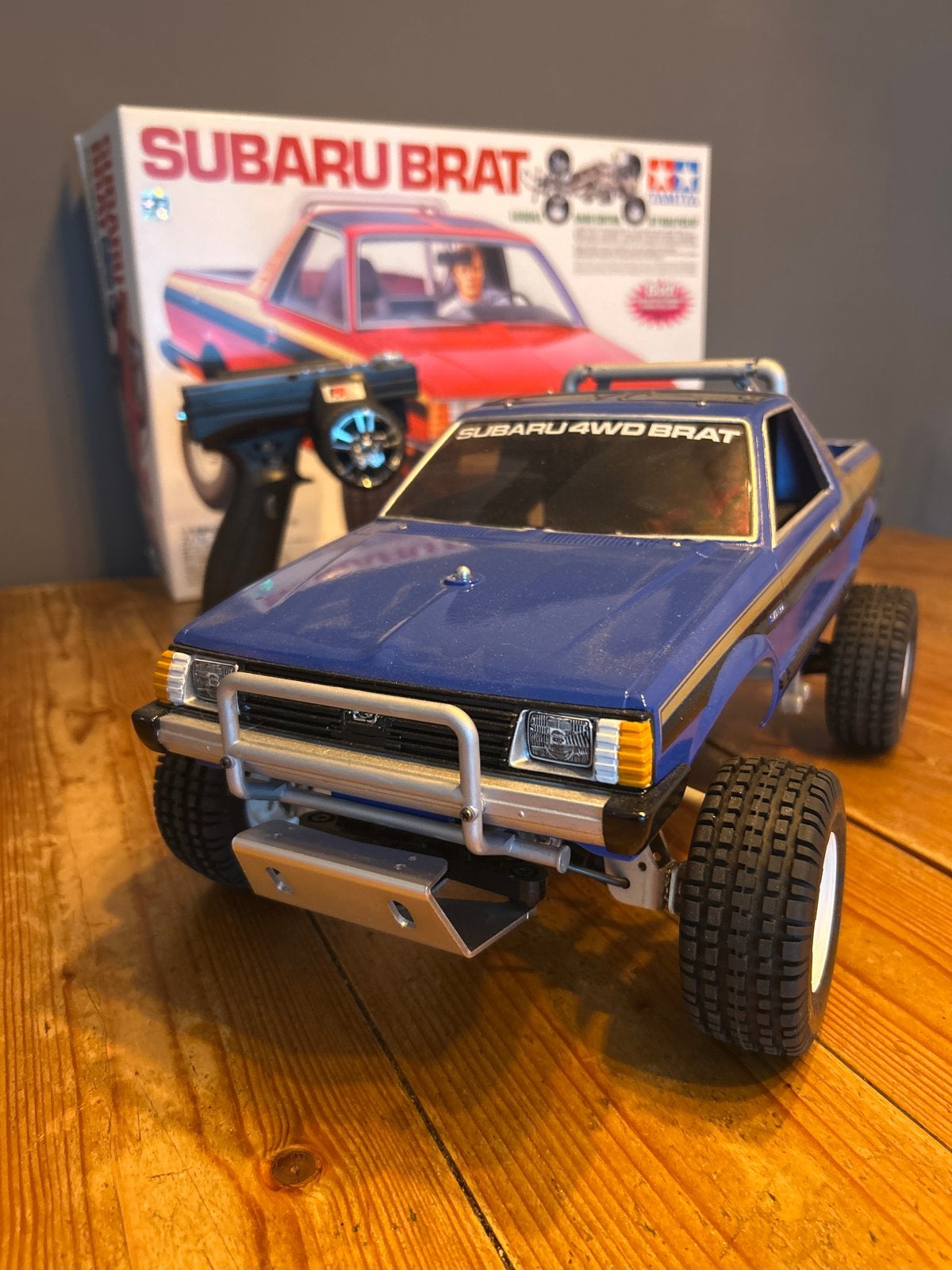 Tamiya Subaru Brat RC Auto - als nieuw, Auto offroad, Zo goed als nieuw, Schaal 1:10, RTR (Ready to Run)