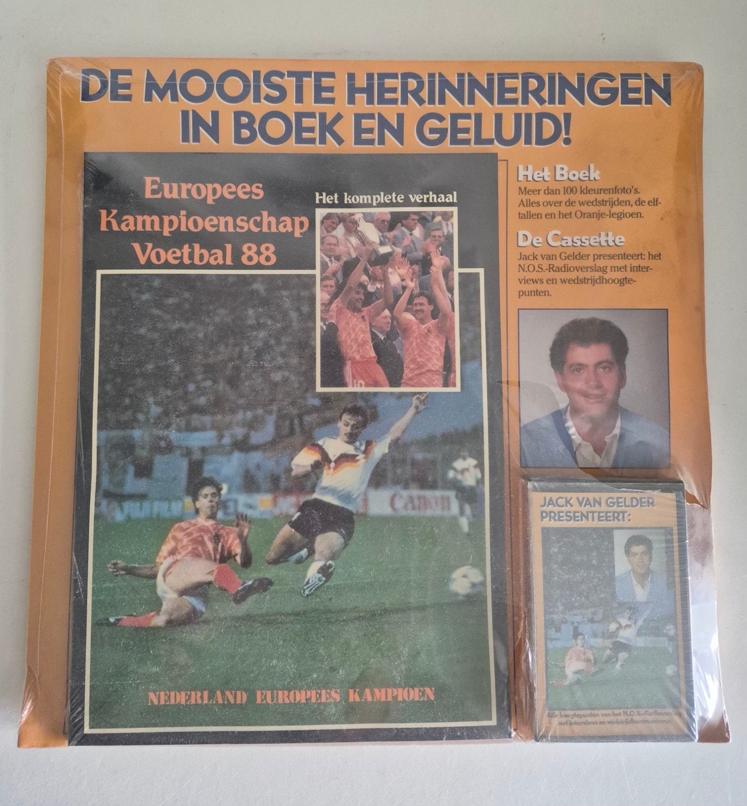 ek 88 de mooiste herinnering in boek en geluid 1988 Sealed, Verzamelen, Ophalen of Verzenden, Zo goed als nieuw, Buitenlandse clubs