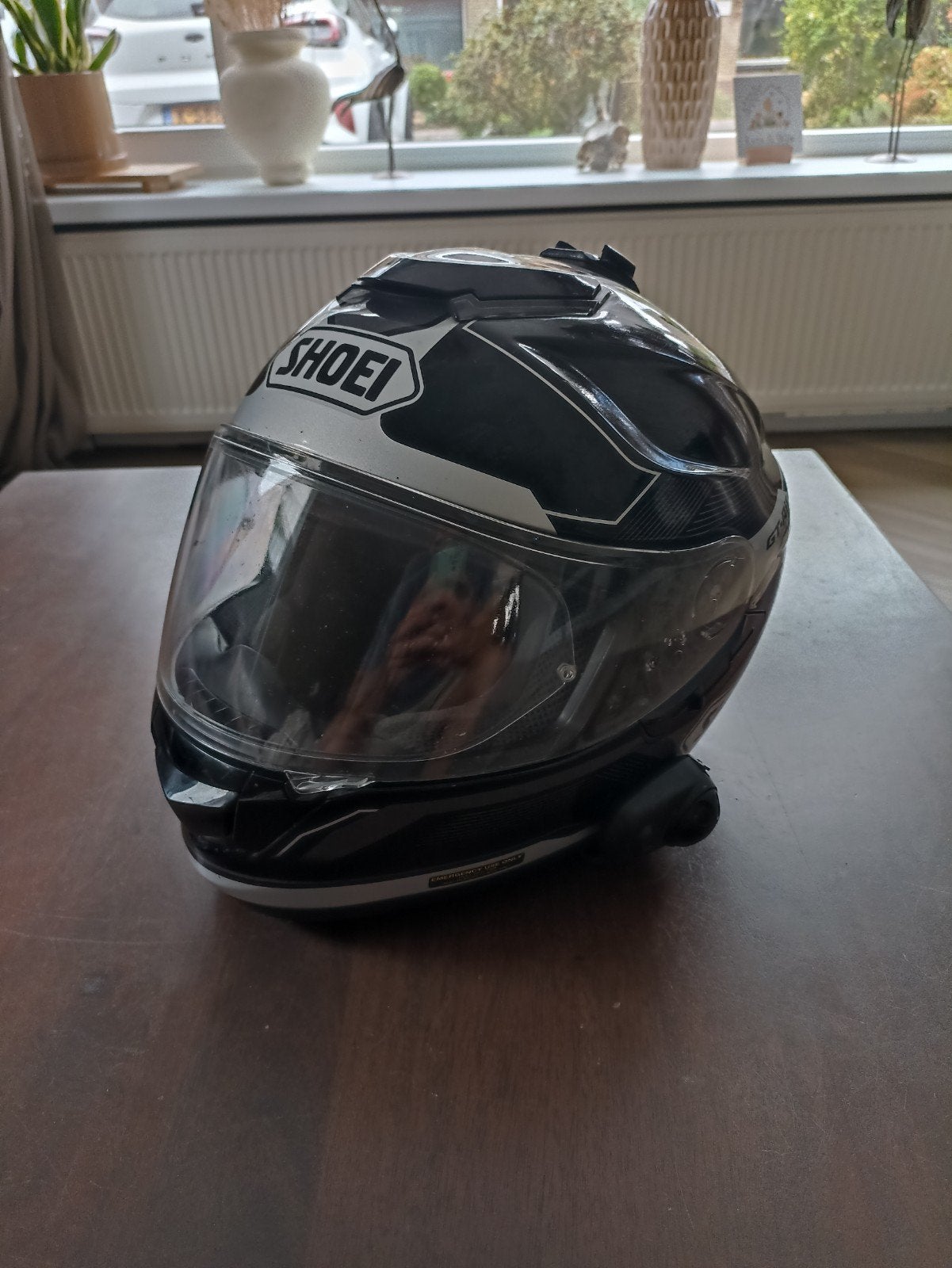 Shoei GT-Air integraalhelm met Sena Bluetooth communicatie, Heren, Ophalen of Verzenden, Integraalhelm, Shoei
