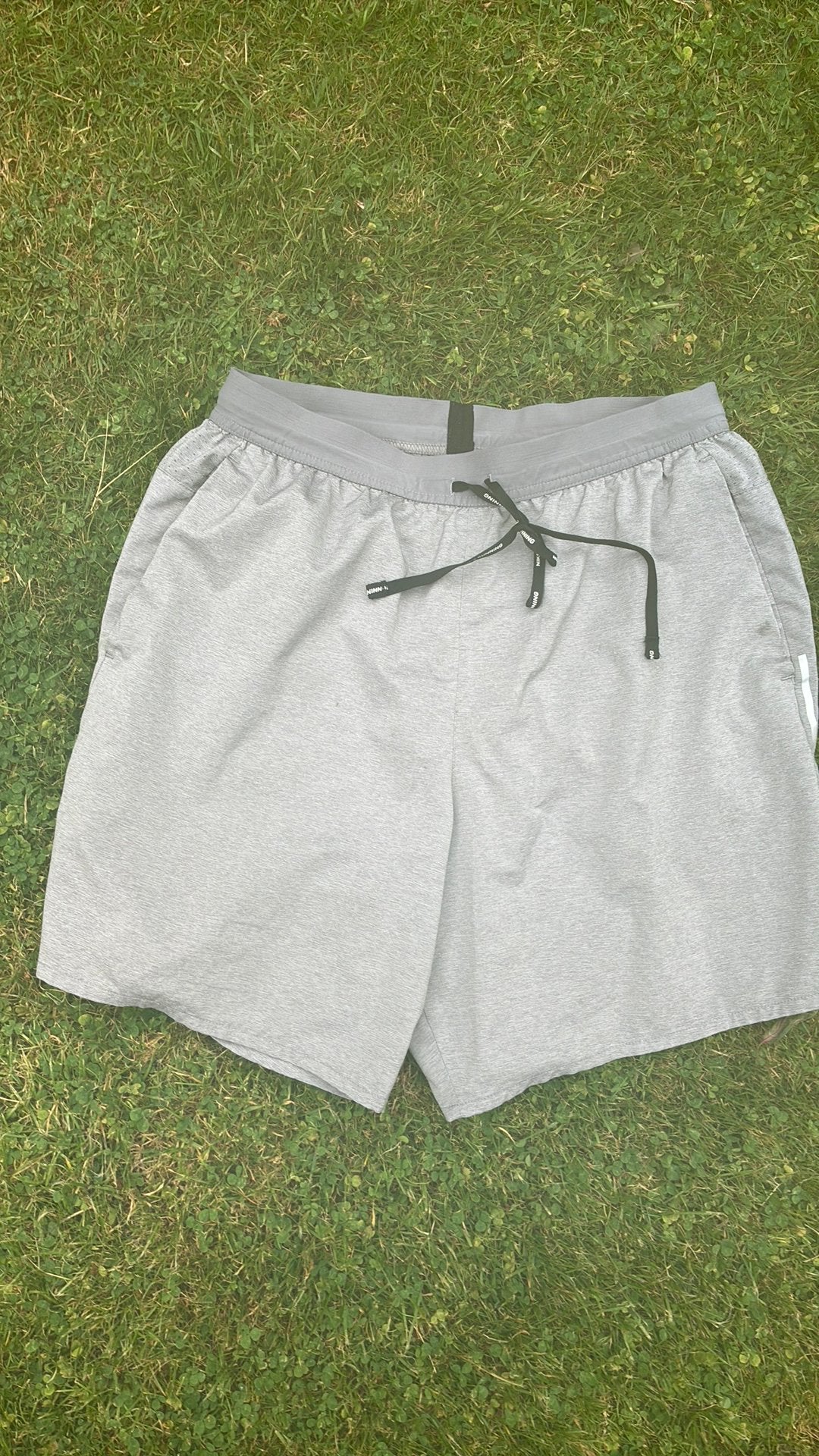 Mooie Nike Running grijze kortebroek /zwembroek, Ophalen of Verzenden, Zo goed als nieuw