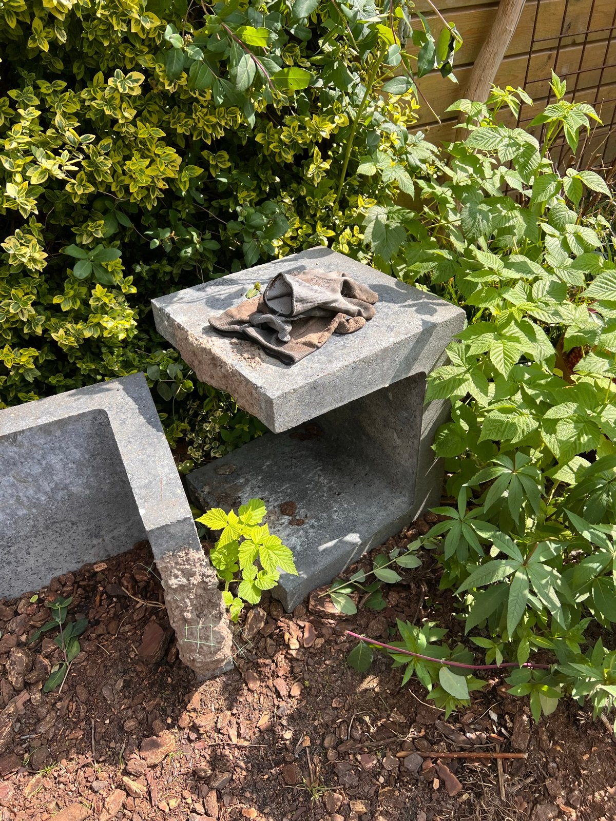 Betonblok H-profiel - Gratis af te halen, Tuin en Terras, Ophalen, Gebruikt