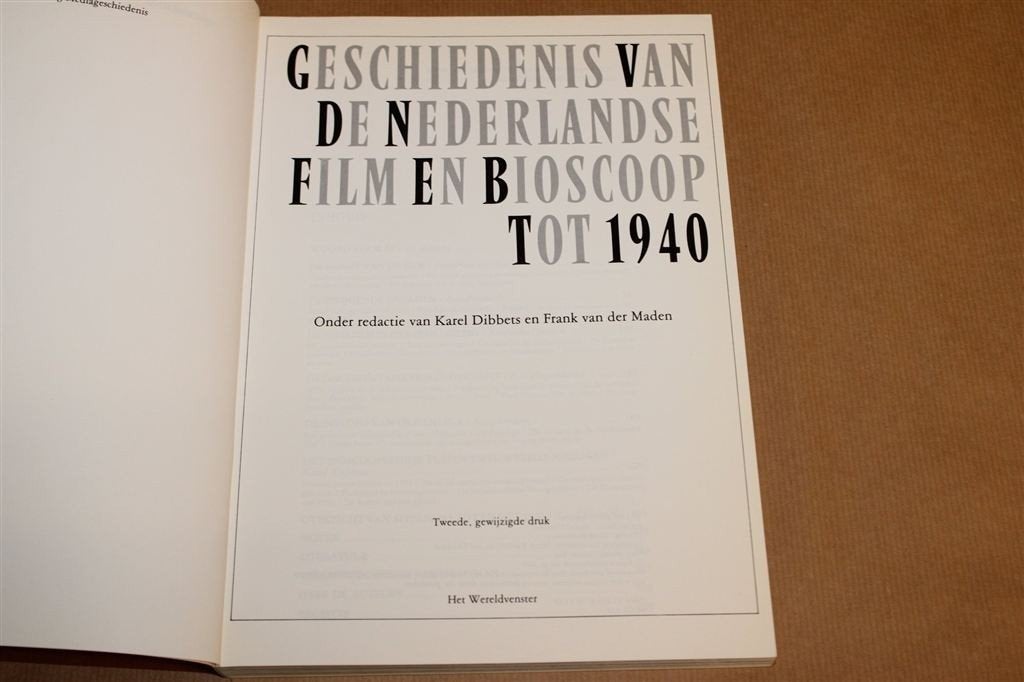 Nederlandse Film en Bioscoop tot 1940 — Filmgeschiedenis, Ophalen of Verzenden, Gelezen