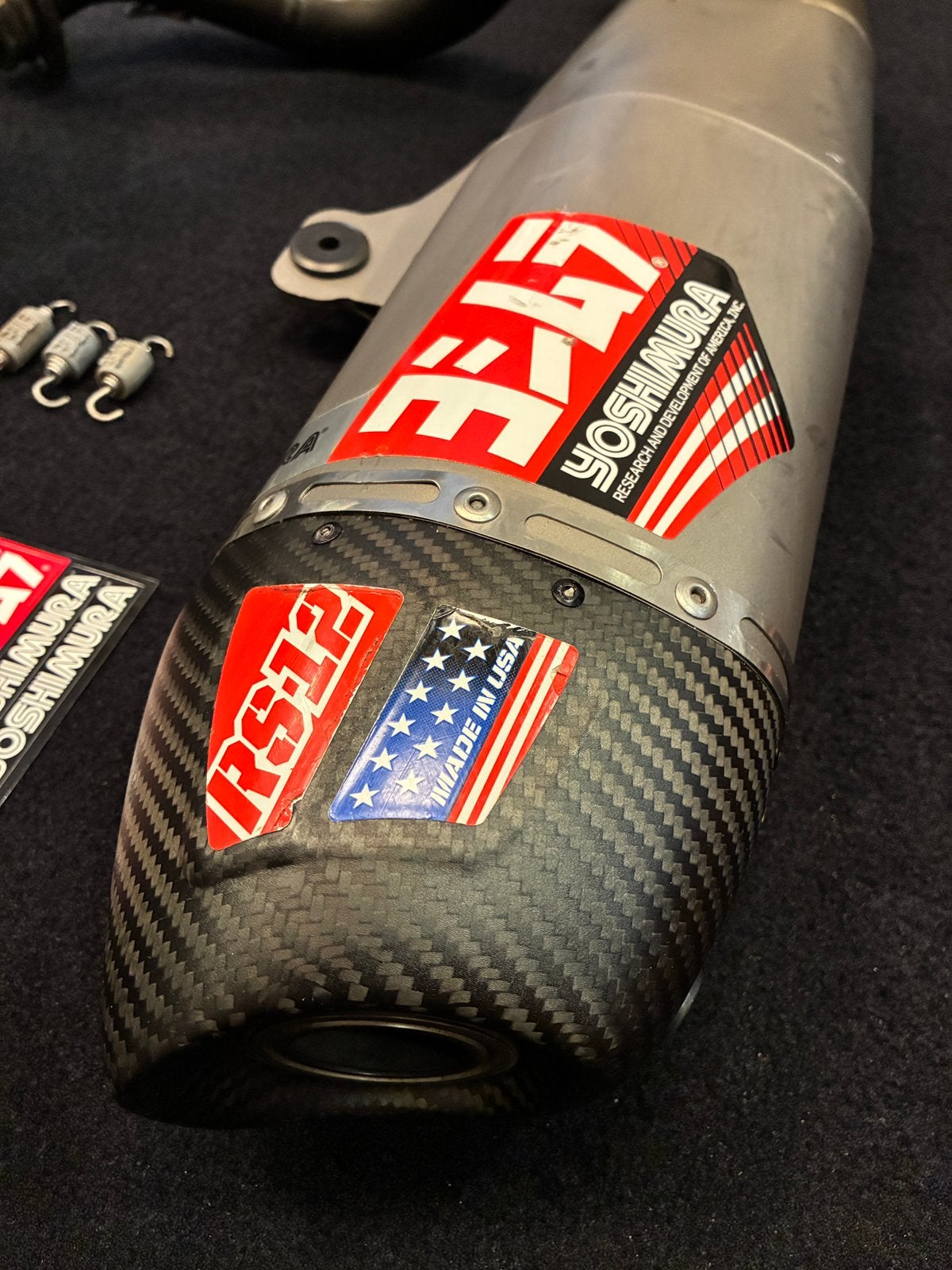 Honda CRF 450R 2021-2024 | Yoshimura RS-12 titanium uitlaat, Ophalen of Verzenden, Yoshimura Nederland, Info@hoegeesuzukicenter.nl