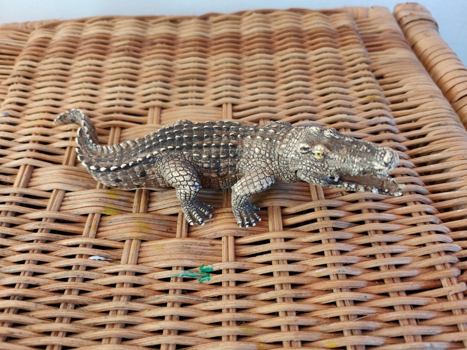 Schleich Krokodil - Zo goed als nieuw, Ophalen of Verzenden, Zo goed als nieuw, Jongen of Meisje