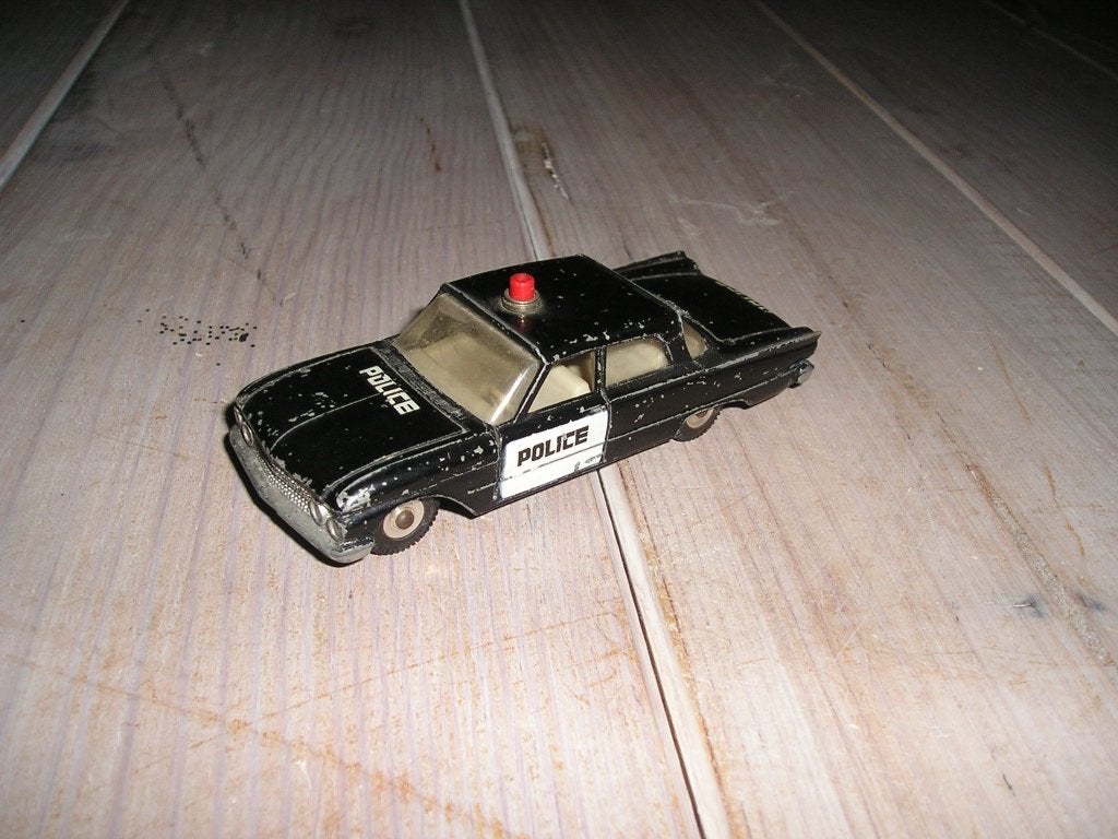 Dinky Toys 258 Ford Fairlane Police, Antiek en Kunst, Antiek | Speelgoed, Ophalen of Verzenden