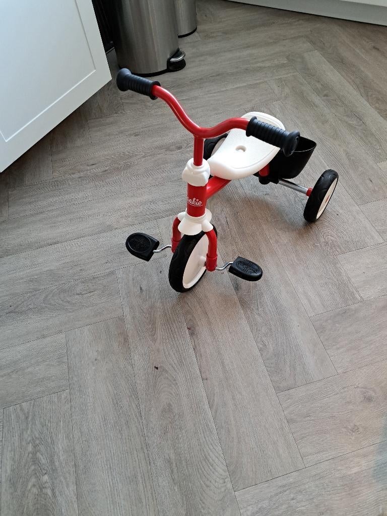 Smoby Rookie Trike Driewieler, Ophalen, Zo goed als nieuw, Terugtraprem, Smoby