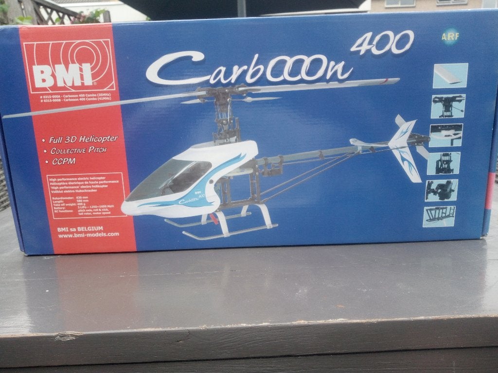 carboon 400 heli te koop, Ophalen of Verzenden, Nieuw, Overige typen, Helikopter
