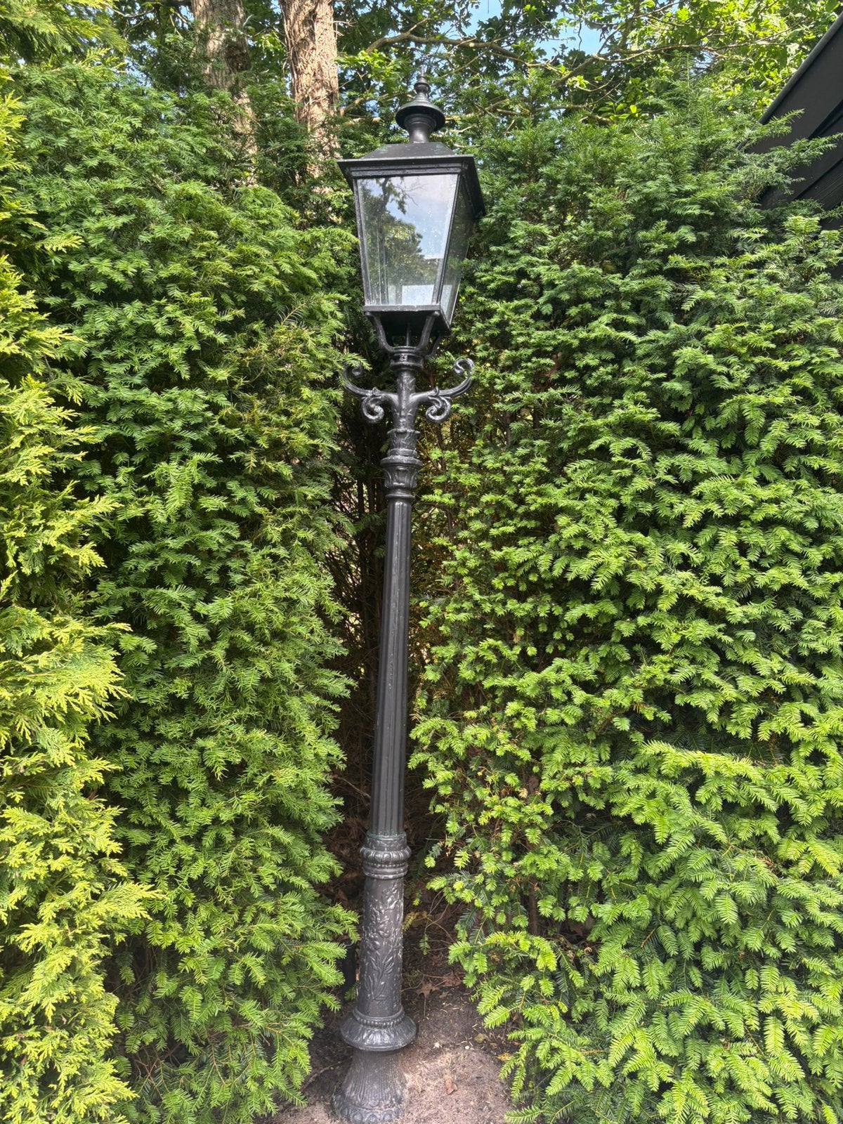 Klassieke tuin lantaarnpalen, Gebruikt, Staande lamp, Ophalen of Verzenden, Netvoeding