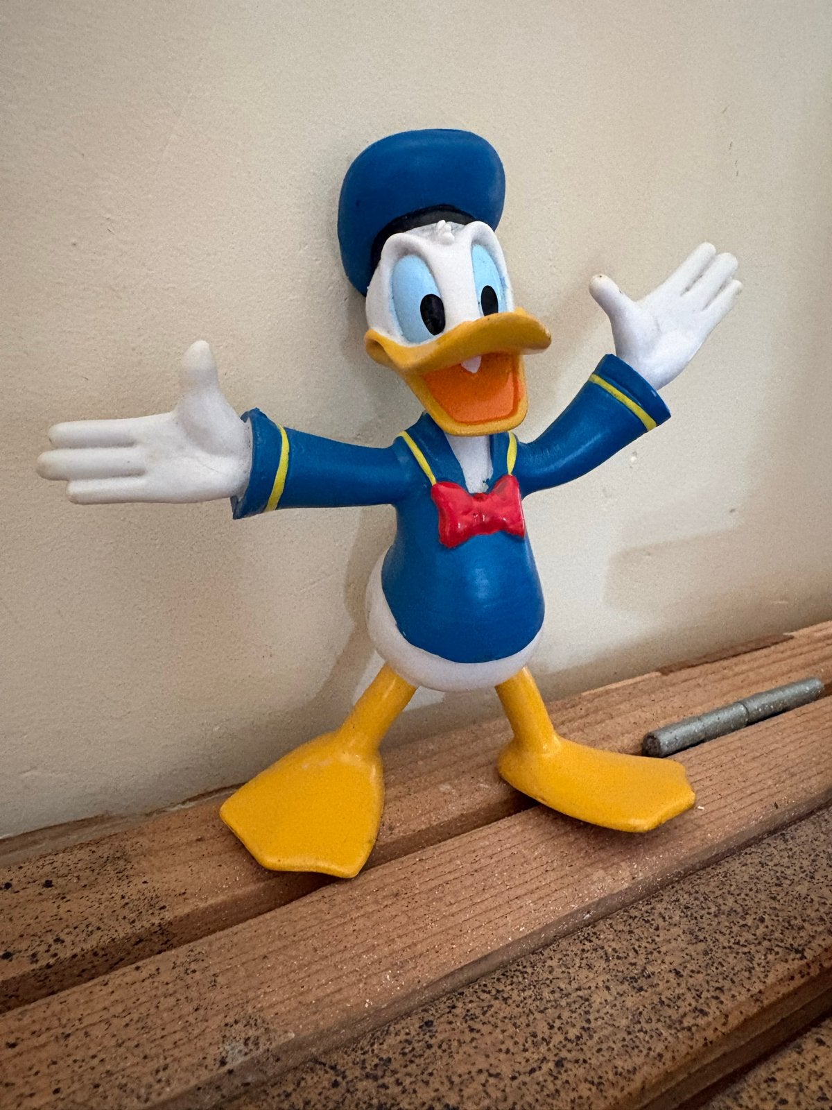 Donald Duck Figuur - 12cm, Ophalen of Verzenden, Gebruikt