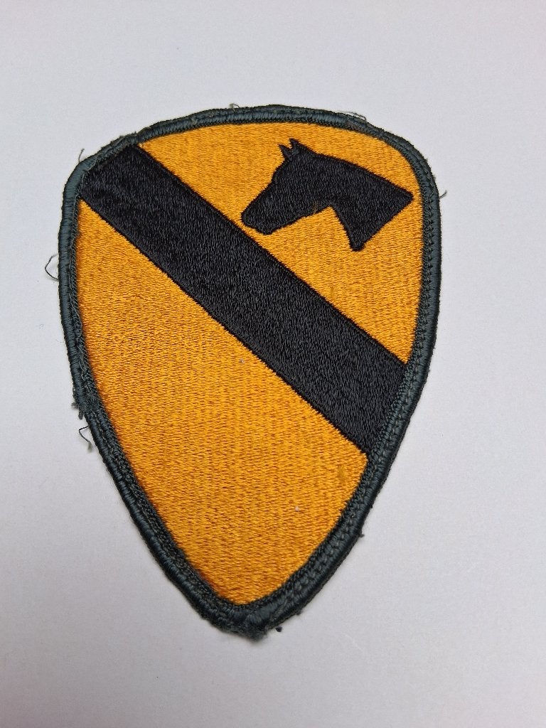1st. cavalerie divisie, Verzamelen, Ophalen of Verzenden, Landmacht, Amerika, Embleem of Badge