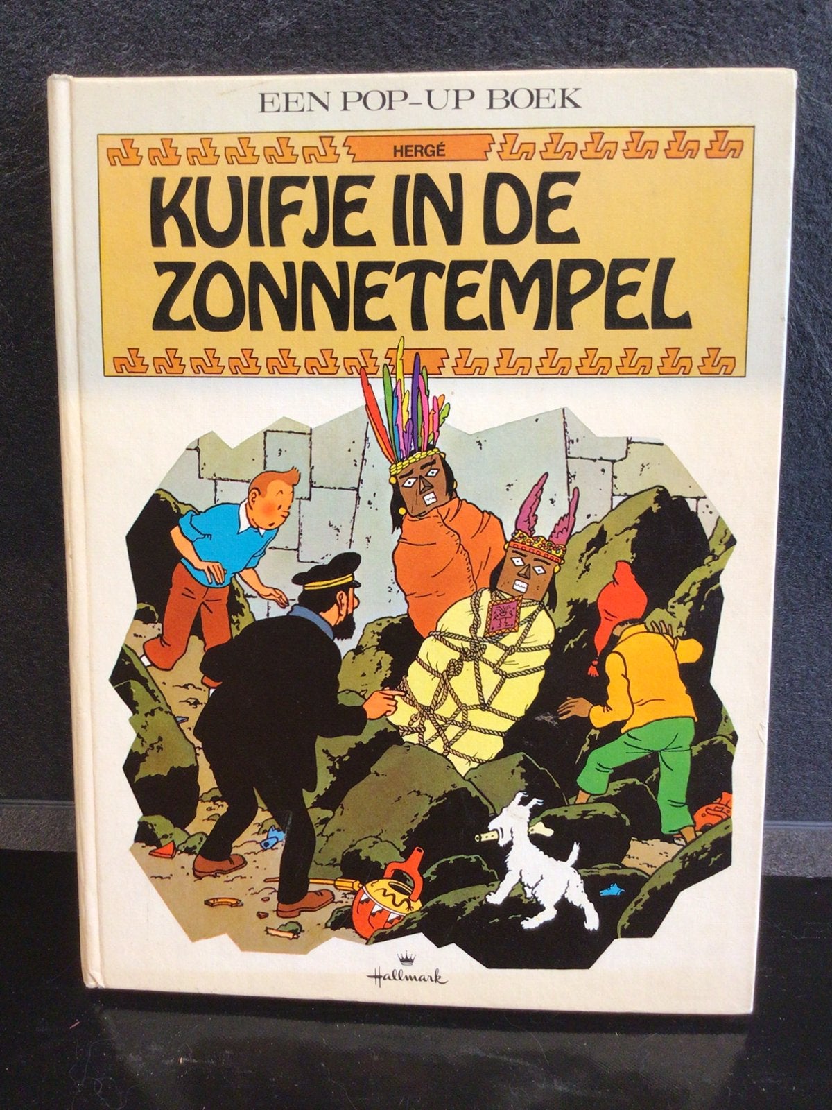 Een zeldzaam Kuifje-avontuur dat letterlijk tot leven komt!, Boeken, Gelezen, Eén stripboek, Ophalen of Verzenden, Hergé