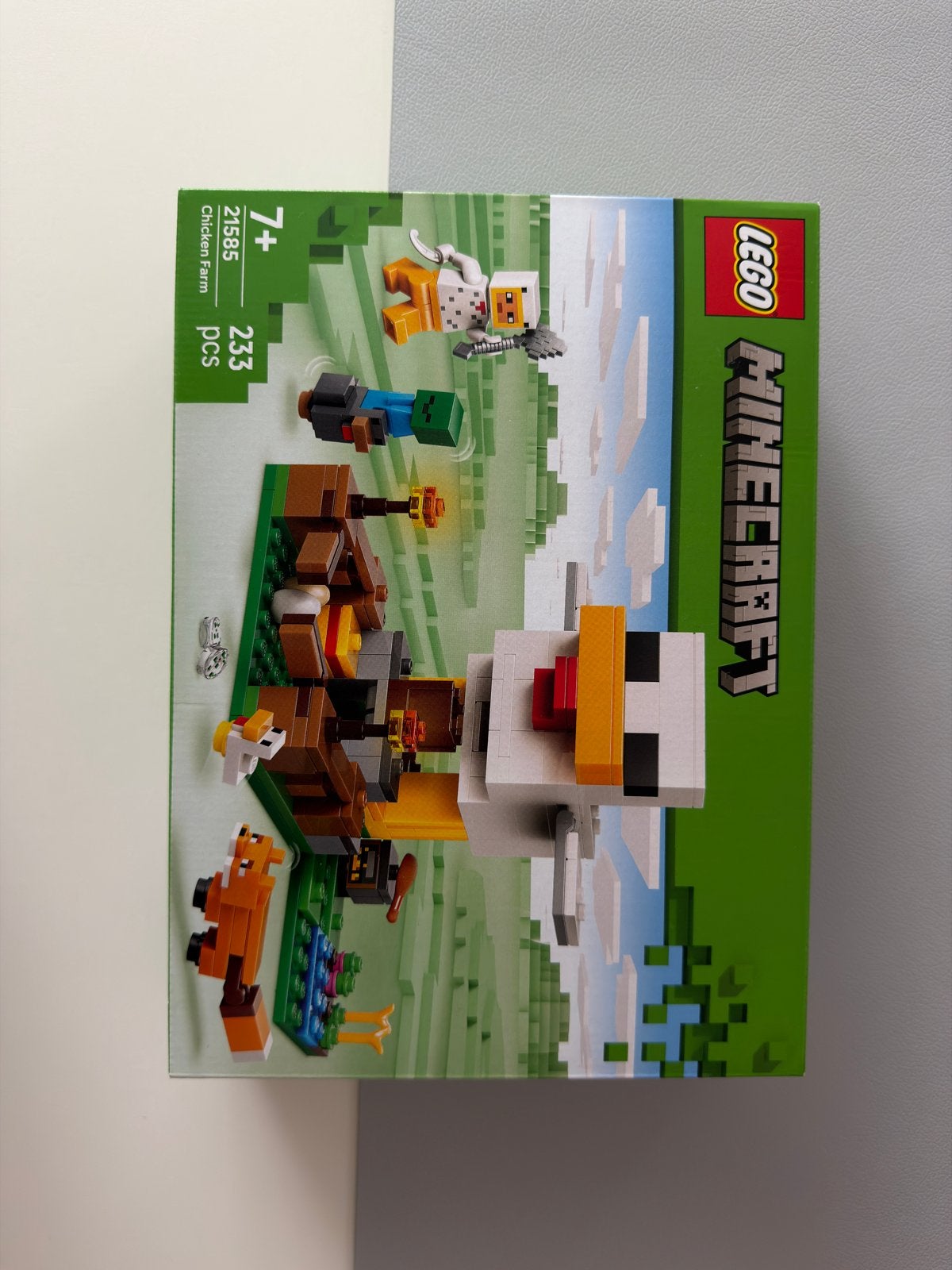 LEGO Minecraft 21185 De Kippenboerderij - Nieuw in doos, Ophalen of Verzenden, Nieuw, Overige merken
