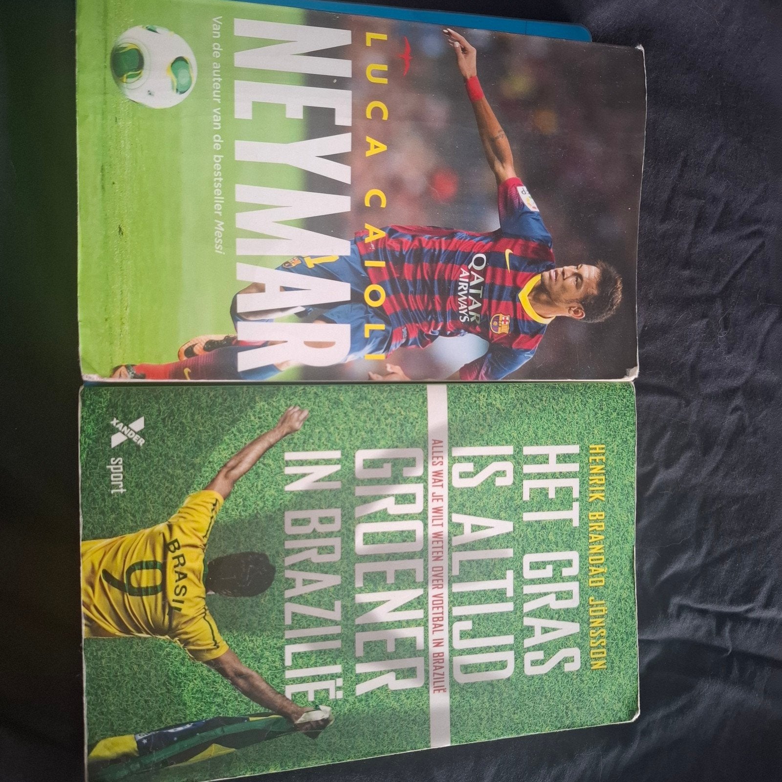 2 Voetbalboeken, Ophalen, Luca Caioli, Zo goed als nieuw, Balsport