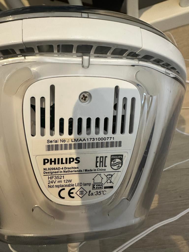 Philips Wake-up Light Wekkerradio HF3521 met gebruiksporen, Ophalen, Gebruikt, Digitaal