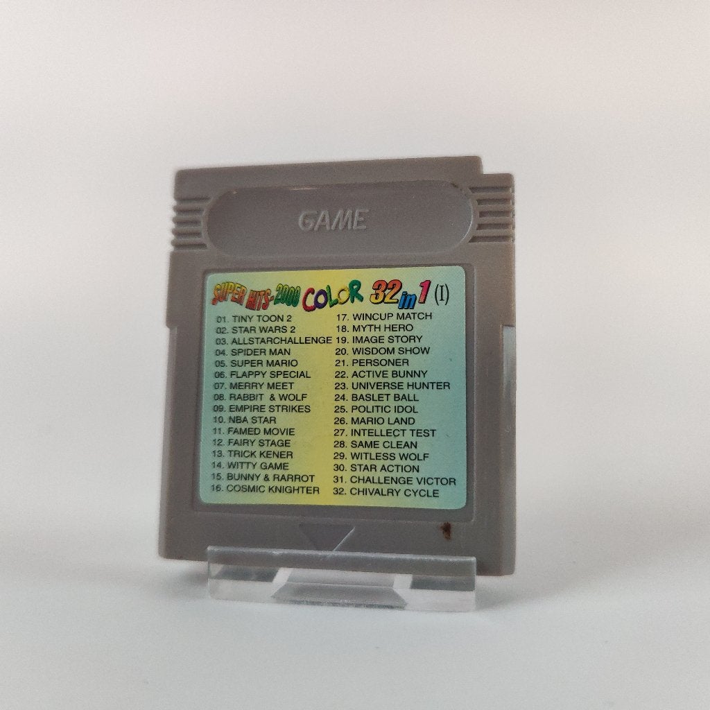 32 in 1 gameboy || Nu voor maar € 24.99, Avontuur en Actie, 1 speler, Ophalen of Verzenden, Zo goed als nieuw