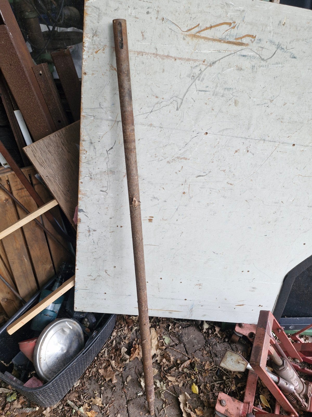 schroefas 150 cm, Ophalen of Verzenden